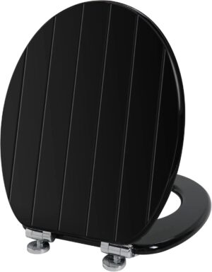 Angel Shield Wooden Toilet Seat – Soft Close