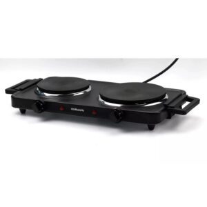 Cookworks 2500W Double Hotplate – Tabletop
