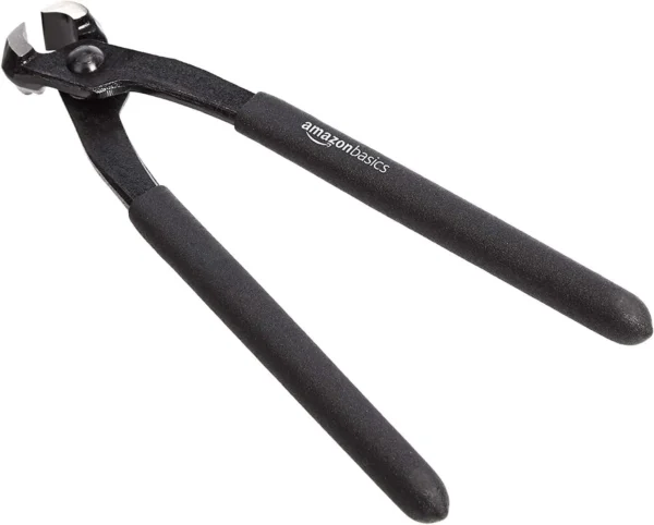 Amazon Basics Chrome Vanadium Steel Tower Pincers, 255mm, Non-Slip Grip